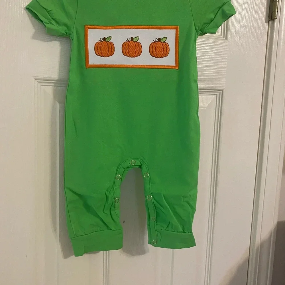 New Pumpkin Romper